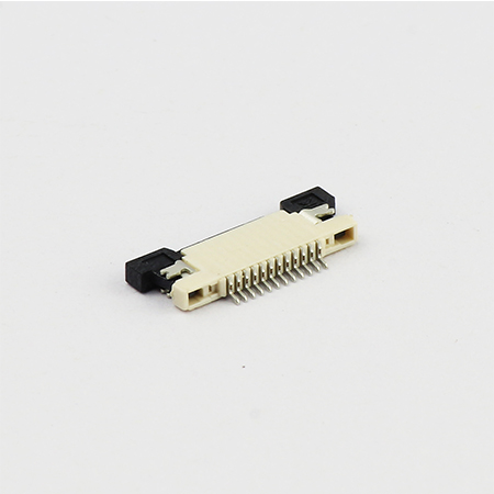 FPC连接器0.5mm-12P抽拉式上接 H:1.2mm  SMT