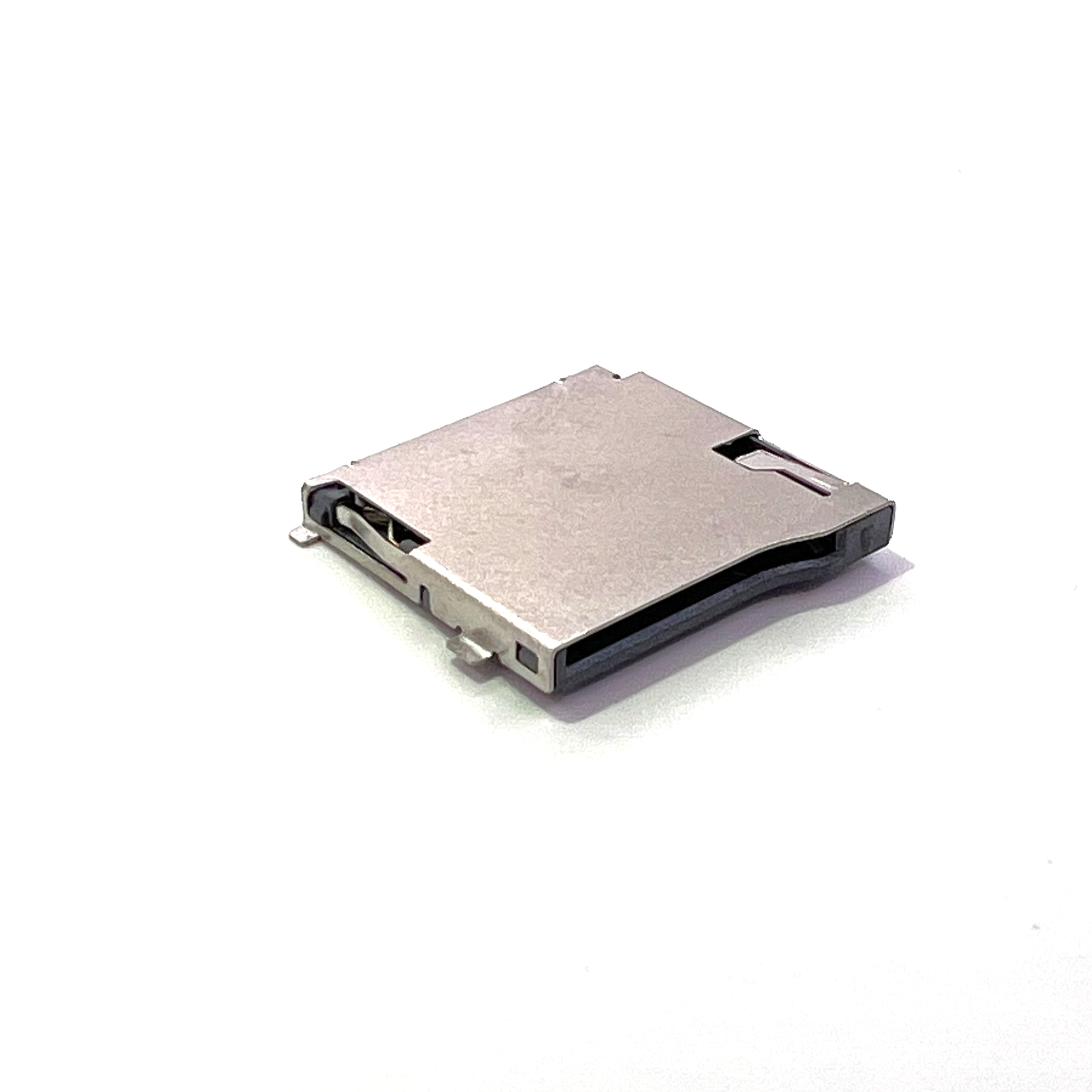TF CARD 卡座8P，外焊，自弹，带2柱，H1.8~2.0